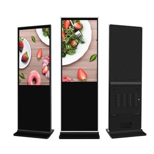 Soporte de suelo Full LED HD, reproductor multimedia de señalización digital, publicidad, DK1, FHD, 32/49/55 pulgadas - Product Image 1