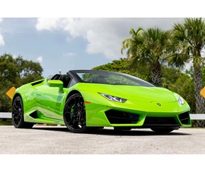 Lamborghini Huracán LP580-2 Spyder 2017 Verde, Usado, Certificado y en Buen Estado - Product Image 1
