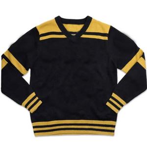 Pull cardigan pour femme en gros avec logo brodé personnalisé, 100% coton, col en V, lettre, organisation de sororité, haute qualité 7GG - Product Image 3