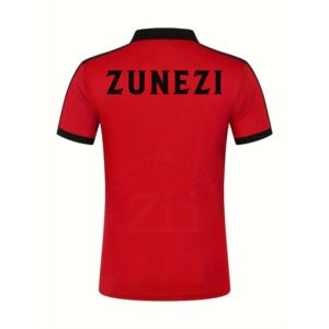 เสื้อเชิ้ตผู้ชายลายทางคลาสสิก ฤดูร้อน 2024 ผ้าโพลีเอสเตอร์ แขนสั้น ทรงเข้ารูป คอปกโปโล ระบายอากาศได้ดี - Product Image 3