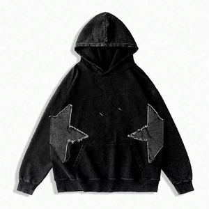 Sweat-shirts à capuche pour hommes tendance, en coton mélangé, style décontracté, streetwear, sweat-shirts à capuche tendance, coupe ample - Product Image 2