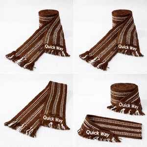 Cinturón Ucraniano Hecho a Mano, Fajín Tejido Étnico Folclórico para Hombre y Mujer, Cinturón Tradicional Bohemio - Product Image 6