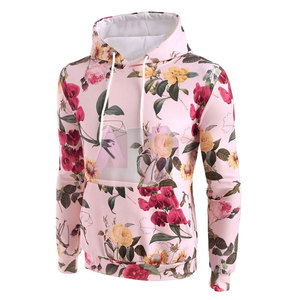 Sudadera con Capucha Sublimada Ligera y Ecológica para Hombre, Fabricada en Pakistán, Tejido Transpirable, Corte Regular para Uso Diario - Product Image 1