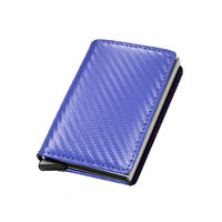 Dompet kulit Pu pria, penutup paspor pria, pemegang kartu, dompet Folder tiket udara untuk pria