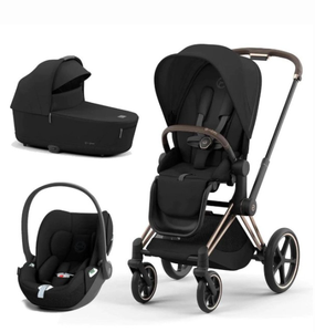 Prêt à être expédié : système de voyage 3-en-1 Prams original avec poussette - Product Image 1