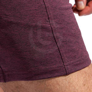 Short de fitness personnalisé grande taille pour homme coupe ample cordon style décontracté vente en gros en ligne - Product Image 4