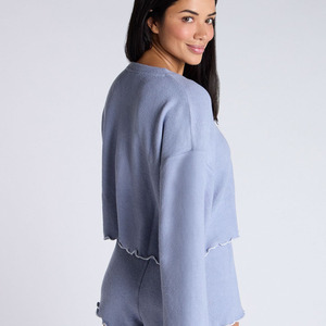 Ensemble d'été pour hommes Short deux pièces Tshirt Street Casual 2 pièces Fashion Mens Knee Length Denim Jorts LooseClothing-vendor - Product Image 3