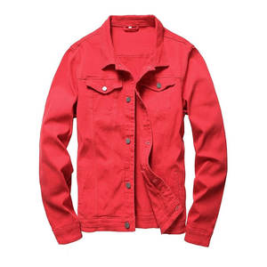 Chaqueta de mezclilla de invierno para hombre de alta calidad de tendencia superior Mejor estilo Tamaño regular Hecho de buen material Chaqueta de mezclilla de la mejor calidad para hombres - Product Image 1