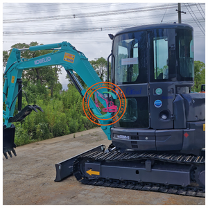 เครื่องขุดขนาดเล็กอัจฉริยะมือสอง kobelco SK55SR ญี่ปุ่นทำงานได้น้อยชั่วโมง55SR รถขุดสำหรับฟาร์ม - Product Image 4