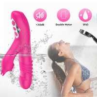 Vibrador de succión vaginal, juguete sexual para mujer, estimulación múltiple, succión de clítoris, masturbador, G consolador de punto, juguetes para Adultos 18 +