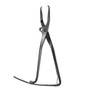 คีมจับกระดูกแบบปรับได้ 12 นิ้ว ยี่ห้อ Caronia Surgical Manual Bishop คุณภาพสูง พร้อมระบบล็อคแบบ Ratchet - Product Image 1