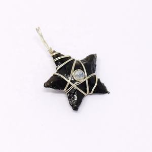 Pendules de guérison en cristal de Quartz, vente de pendules rugueux - Product Image 4