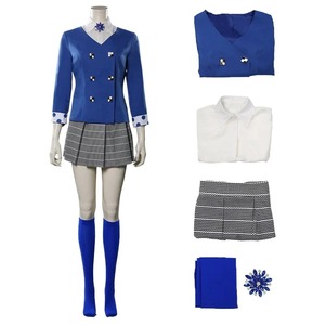 Uniforme scolaire japonais en coton de soie de haute qualité, pull tricoté printemps automne, style collège, uniforme JK, cardigan pour étudiantes - Product Image 1