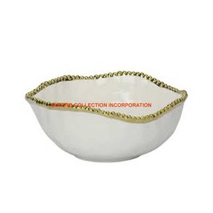 Bandeja decorativa para servir frutas, cuenco con asas chapadas en plata, estilo europeo - Product Image 6