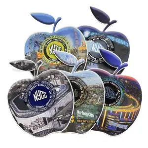 Personalized Apple Shaped Plastic Soft Touching 3.5g Die Cut Edible Bags Mylar Pouches With Inside Printing