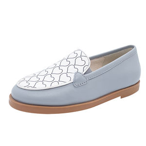 स्वीकार स्वनिर्धारित लोगो उच्च गुणवत्ता सांस फ्लैट जूते असली लेदर जूते बच्चों के लिए - Product Image 1