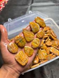 Hermosos cabujones de ópalo imperial sueltos Piedras preciosas azules naturales en tamaños y formas mixtas Cuentas de diamantes - Product Image 2