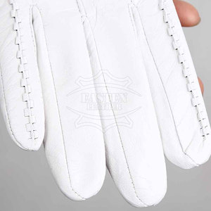 ถุงมือหนังยาวถึงข้อมือปรับแต่งได้สไตล์เรียบง่ายเป็นมิตรกับสิ่งแวดล้อมถุงมือแฟชั่นฤดูหนาว - Product Image 4