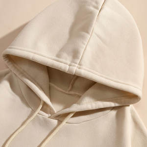 Sudadera con Capucha Informal de Otoño para Mujer, Talla Grande, Transpirable, de Algodón de Punto, Ecológica, con Capucha Delantera, para Adultos, Pakistán - Product Image 5