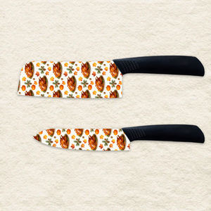 New Trend 2 Set Ceramic <b>Kitchen</b> <b>Knife</b> Premium Quality <b>Sharp</b> Chef Ambidextrous Dishwasher Safe Factory Wholesale Fast Delivery - Product Image 1