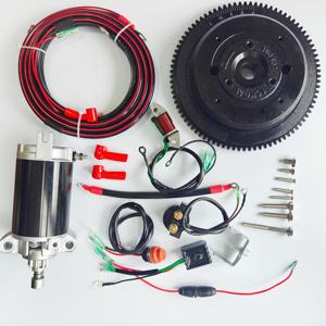 40 PS Elektro start motor Schwungrad-Kit Kompatibel mit Yamaha Enduro 66T Außenbordmotor 2-Takt - Product Image 4