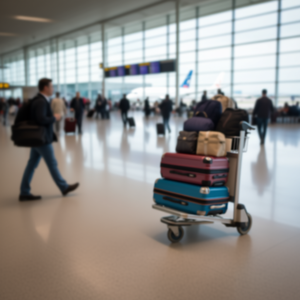 Ensemble de 3 sangles de bagages UNITEC avec mousquetons, longueurs 60, 80, 100 cm, pour voyages et porte-clés - Product Image 3