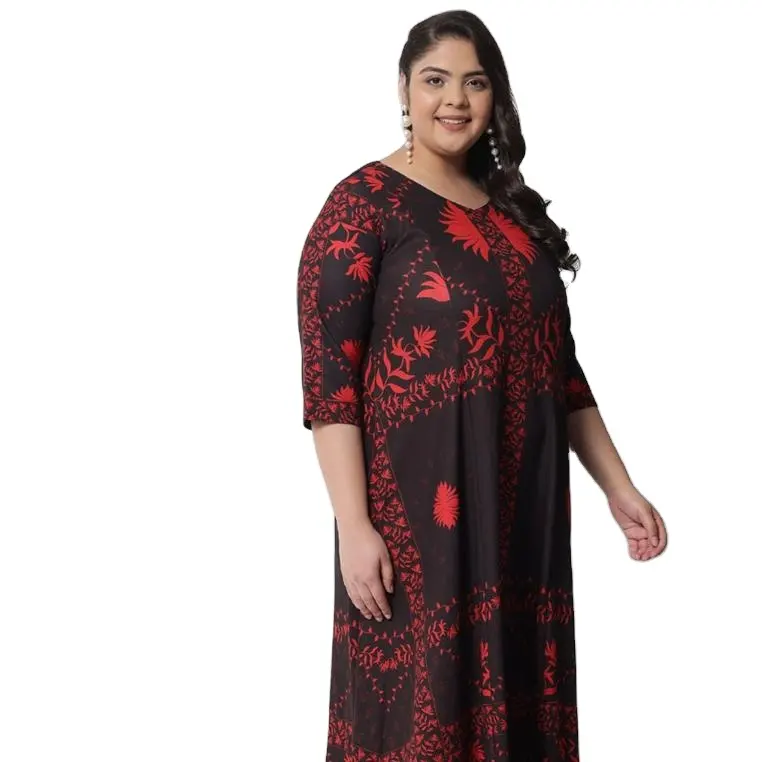 Neuankömmling Kurti Voll kleid Typ günstigen Preis ethnische Kleidung gebrauchte Kleidung für Frauen lange Kleider