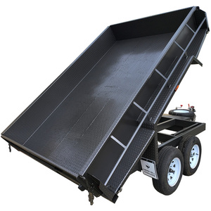 Remorque agricole basculante, remorque de transport agricole, remorque utilitaire pour le jardinage et la construction - Product Image 6