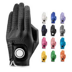 Factory Design Custom Print Left Hand Golf <b>Glove</b> Cabretta Golfing Sport <b>Gloves</b> High Quality Manufacturer Cabretta Golf <b>Gloves</b> - Product Image 2