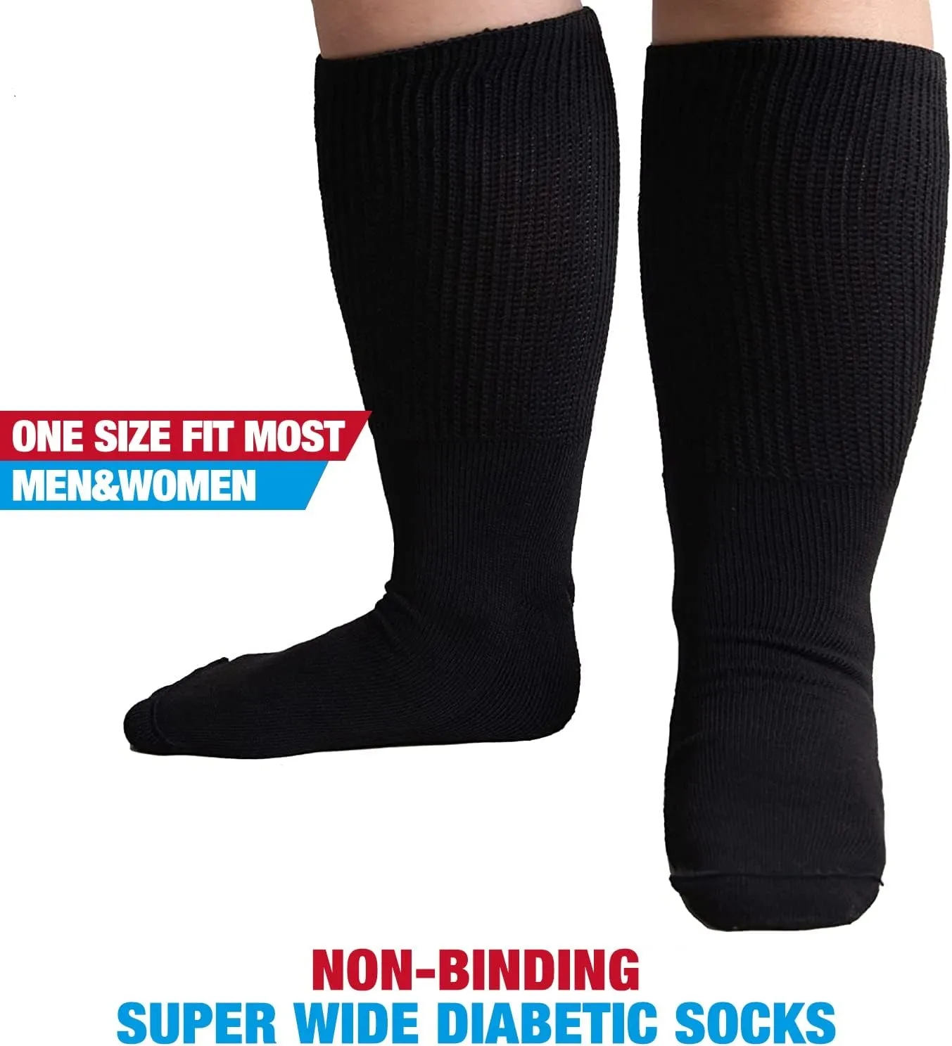 2024 Großhandel Herren Merinowolle Medical Non Binding Aviation Rutsch feste Grip Socken Gripper Hospital Diabetic Socks