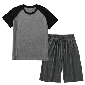 ชุดเสื้อยืดแขนสั้นลำลองสำหรับผู้ชายชุดกีฬาสำหรับฤดูร้อนที่มีน้ำหนักเบาปรับแต่งได้พร้อมตัวเลือกเนื้อผ้าระบายอากาศได้ดี - Product Image 1