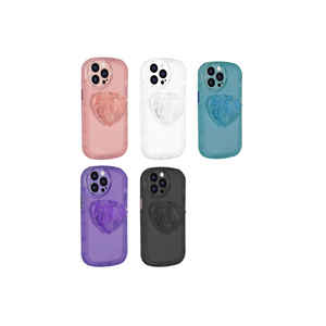 Coque de protection en silicone Netzy pour iPhone 12 Pro Max avec support PopSocket intégré et protection d'objectif pour téléphone portable - Product Image 3