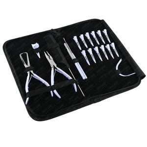 ชุดเครื่องมือต่อผมวิกทำเข็มโค้งงอหวีผมแบบมีเข็ม10ชิ้นคีมต่อผม - Product Image 3