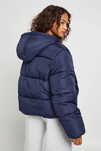 <b>Lightweight</b> Breathable Knitted Canvas Waterproof Plus Size Quilted Polyester Plain Dyed Hooded <b>Puffer</b> <b>Jackets</b> Men <b>Women</b> Casual - Product Image 5