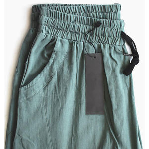 Confortable Long Cordon Tricoté Tissu Doux Poche Jogger Pantalons pour Hommes Plain Casual Coton Polyester Jogger Pantalons pour Hommes - Product Image 4