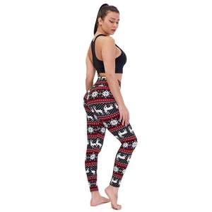 Leggings Deportivos de Alta Calidad para Mujer, Talla Grande XL, Sin Costuras, Elásticos, Transpirables, Cintura Elástica, Estampado Sólido - Product Image 4