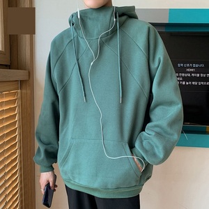 Sudadera con capucha para hombre, ropa de gran tamaño, jersey liso de hip-hop, venta al por mayor - Product Image 3