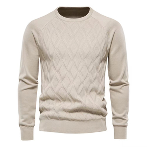 Breathable New Arrival Custom Made OEM Men's 100% Cotton Pullover Thick Winter <b>Sweaters</b> Customized Colors Logo High Quality <b>Plus</b> - Product Image 3