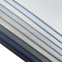 Tissu de costume en Serge TR 80/20 pas cher en stock, de haute qualité, en polyester et viscose, bleu, tissu TR