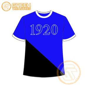 T-shirt pour femmes Zeta Phi Beta personnalisé en gros vêtements de sororité t-shirts en coton vêtements de fraternité pour femmes plus fines - Product Image 1