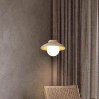 Lampes suspendues LED réglables en hauteur de style scandinave en pierre de grotte jaune de haute qualité, commande par application à distance, garantie de 3 ans, cuisine