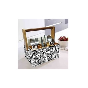 Home And Kitchen Ware Wood Cutlery <b>Holder</b> Cheap Price Spoon <b>Holder</b> Stylish Wood Cutlery <b>Holder</b> Best Product Cutlery Box - Product Image 1