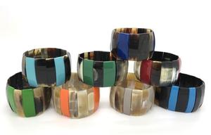 Bracelet Made With Natural Animal Horns Exquisite Design Handmade <b>Jewellery</b> <b>Resin</b> Bangle - Product Image 3