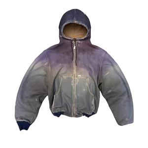 เสื้อฮู้ดซักซิปน้ำหนักมากมีฮู้ดสกรีนพิมพ์ลายโลโก้ออกแบบได้ตามต้องการผลิตจากปากีสถาน - Product Image 1