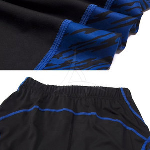 Cintura elástica alta para hombre, pantalones cortos de compresión de secado rápido para correr, fitness, entrenamiento de gimnasia - Product Image 5
