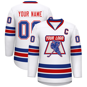 Men's Custom Logo Hockey Jersey Sports Wear Custom Packing And Sublimation Printed Design Ice Hockey Jersey for Mens - Product Image 1