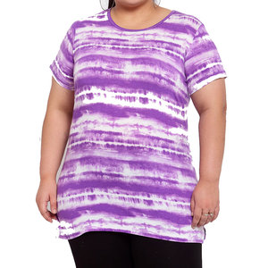 เสื้อยืดขนาด XL สำหรับผู้หญิง,เสื้อยืดมัดย้อมเสื้อยืดทำเองขายดี - Product Image 1