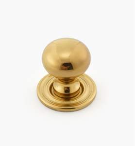Elegant classic brass knobs for timeless furniture <b>cabinet</b> hardware graceful interior decor home styling upgrade solution idea - Product Image 2