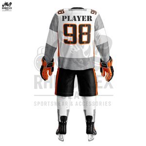 Precio al por mayor uniforme de hockey sobre hielo personalizado hecho logotipo Casual equipo deportes sublimación uniforme de hockey sobre hielo - Product Image 3