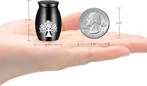 Aluminum Hand Made Funeral <b>Urn</b> for Human Ashes <b>Large</b> Adult Size Burial <b>Urn</b> Hand Applied Individual Custom Size <b>urn</b> - Product Image 2